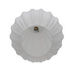 Lampa wisząca Maluca – dekoracyjna lampa z ryflowanym kloszem ze szkła opalowego 2612343001 Nordlux