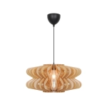 Lampa wisząca Manago drewniana, dwa kształty klosza 2512353014 Nordlux
