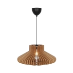 Lampa wisząca Manago drewniana, dwa kształty klosza 2512353014 Nordlux