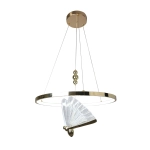 Lampa wisząca Marissa Ring złota LED CCT LP-2515/1P GD Light Prestige