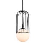 Lampa wisząca MATTY MDM-3940/1 BK Italux - zdjęcie produktu