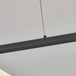 Lampa wisząca Meleca S 1xLED LP-2345/1P S BK CCT LIGHT PRESTIGE