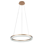Lampa wisząca Midway Cristal duża triangle 1xLED LP-033/1P L GD Cristal Triangle LIGHT PRESTIGE