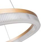 Lampa wisząca Midway Cristal duża triangle 1xLED LP-033/1P L GD Cristal Triangle LIGHT PRESTIGE