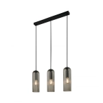 Lampa wisząca Miella 3 Nordlux - przydymione szkło 2412533047