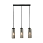 Lampa wisząca Miella 3 Nordlux - przydymione szkło 2412533047