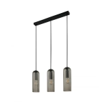 Lampa wisząca Miella 3 Nordlux - przydymione szkło 2412533047