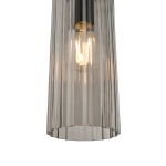 Lampa wisząca Miella Nordlux - przydymione szkło, pojedyncza 2412523047