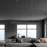Lampa wisząca Mira L LED CCT Tuya czarna LP-1201/1P L BK Smart LIGHT PRESTIGE