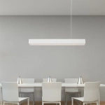 Lampa wisząca Mira M LED CCT Tuya biała LP-1201/1P M WH Smart LIGHT PRESTIGE