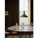 Lampa wisząca DFTP Fuji czarna Drewno & Metal 2620153003 Nordlux