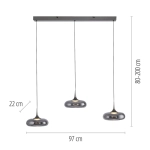 Lampa wisząca POSH 15693-15 Paul Neuhaus by Zuma Line Schöner Wohnen