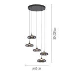 Lampa wisząca POSH 15694-15 Paul Neuhaus by Zuma Line Schöner Wohnen