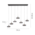 Lampa wisząca POSH 15695-15 Paul Neuhaus by Zuma Line Schöner Wohnen