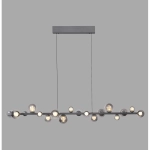 LAMPA WISZĄCA E-POPUP z pilotem SZARY 2558-15 Paul Neuhaus by Zuma