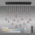 LAMPA WISZĄCA E-POPUP z pilotem SZARY 2589-15 Paul Neuhaus by Zuma - zdjęcie produktu