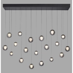 LAMPA WISZĄCA E-POPUP z pilotem SZARY 2589-15 Paul Neuhaus by Zuma