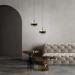 Lampa wisząca PURE FALLING RINGS 2503-18 Paul Neuhaus by Zuma