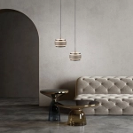 Lampa wisząca PURE FALLING RINGS 2503-97 Paul Neuhaus by Zuma