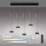 Lampa wisząca PURE FALLING RINGS 2504-18 Paul Neuhaus by Zuma - zdjęcie produktu