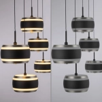 Lampa wisząca PURE FALLING RINGS 2504-18 Paul Neuhaus by Zuma