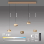 Lampa wisząca PURE FALLING RINGS 2504-97 Paul Neuhaus by Zuma - zdjęcie produktu