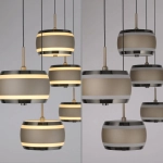 Lampa wisząca PURE FALLING RINGS 2504-97 Paul Neuhaus by Zuma
