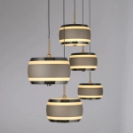 Lampa wisząca PURE FALLING RINGS 2504-97 Paul Neuhaus by Zuma