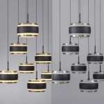 Lampa wisząca PURE FALLING RINGS 2505-18 Paul Neuhaus by Zuma