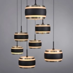 Lampa wisząca PURE FALLING RINGS 2505-18 Paul Neuhaus by Zuma