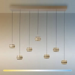 Lampa wisząca PURE FALLING RINGS 2505-97 Paul Neuhaus by Zuma