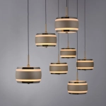 Lampa wisząca PURE FALLING RINGS 2505-97 Paul Neuhaus by Zuma
