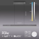 Lampa wisząca PURE-MOTO-RISE 2545-15 Paul Neuhaus