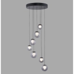 LAMPA WISZĄCA POPUP z pilotem SZARY 2587-15 Paul Neuhaus by Zuma