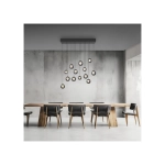 LAMPA WISZĄCA POPUP z pilotem SZARY 2590-15 Paul Neuhaus by Zuma