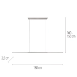Lampa wisząca PURE SURFACE 2302-15 Paul Neuhaus by Zuma Line
