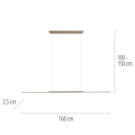 Lampa wisząca PURE SURFACE 2302-97 Paul Neuhaus by Zuma Line