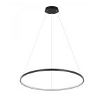 lafabryka.pl Ring wisząca mała czarna 3000K LP-909/1P S BK Light Prestige