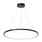 Lampa Wisząca Ringa LED czarna PL0150-BK yaskr