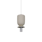 Lampa wisząca Sadie beżowa, mleczny klosz 2512603009 Nordlux