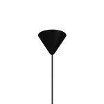 Lampa wisząca Sadie czarna, mleczny klosz 2512603003 Nordlux