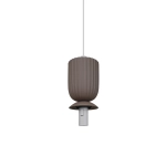 Lampa wisząca Sadie jasnobrązowa, mleczny klosz 2512603018 Nordlux