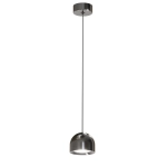 Lampa Wisząca Saila 1xLED czarny chrom PL0115-CB yaskr