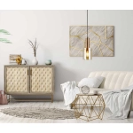 Lampa wisząca Sardo PND-5581-1-BRO+AMB Italux - zdjęcie produktu