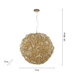 Lampa wisząca SAREA 2019-12 Paul Neuhaus