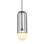 Lampa wisząca SIMON MDM-3938/1 BK Italux - zdjęcie produktu