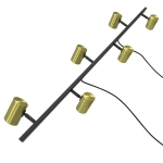 Lampa wisząca Snow 6xGU10 złota LP-731/6L GD LIGHT PRESTIGE