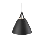 kinkiecik.pl Lampa wisząca Strap 48 DFTP - czarna 84353003