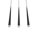 Lampa wisząca STYLO 3 AZ0118 BLACK AZZARDO