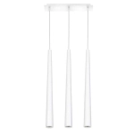 Lampa wisząca Stylo 3 AZ0207 WHITE AZZARDO